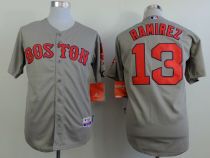 Boston Red Sox #13 Hanley Ramirez Grey Cool Base Stitched MLB Jersey Boston Red Sox #13 Hanley Ramirez Grey Cool Base Stitched MLB Jersey