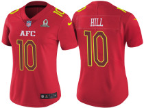 WOMEN'S AFC 2017 PRO BOWL KANSAS CITY CHIEFS #10 TYREEK HILL RED GAME JERSEY