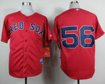 Boston Red Sox #56 Joe Kelly Red Cool Base Stitched MLB Jersey Boston Red Sox #56 Joe Kelly Red Cool Base Stitched MLB Jersey