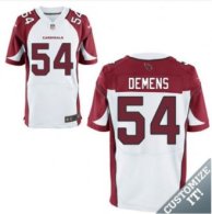 Nike Arizona Cardinals -54 Demens Jersey White Elite Road Jersey
