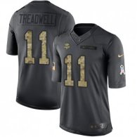 Minnesota Vikings -11 Laquon Treadwell Nike Anthracite 2016 Salute to Service Jersey