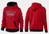 Texas Rangers Pullover Hoodie Red Black