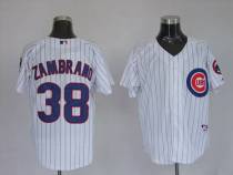 Chicago Cubs -38 Carlos Zambrano Stitched White MLB Jersey Chicago Cubs -38 Carlos Zambrano Stitched White MLB Jersey