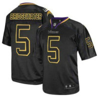 Minnesota Vikings -5 Teddy Bridgewater Lights Out Black NFL Elite Jersey