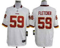 Nike Redskins -59 London Fletcher White Stitched NFL Game Jersey Nike Redskins -59 London Fletcher White Stitched NFL Game Jersey