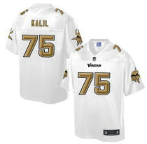 Nike Minnesota Vikings -75 Matt Kalil White NFL Pro Line Fashion Game Jersey Nike Minnesota Vikings -75 Matt Kalil White NFL Pro Line Fashion Game Jersey