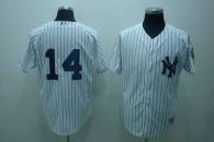 New York Yankees -14 Martin Prado White Stitched MLB Jersey