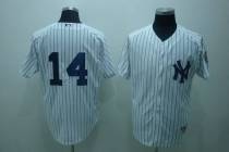 New York Yankees -14 Martin Prado White Stitched MLB Jersey