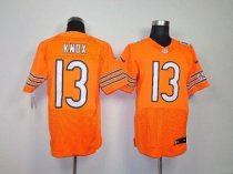 Nike Bears -13 Johnny Knox Orange Alternate Stitched NFL Elite Jersey Nike Bears -13 Johnny Knox Orange Alternate Stitched NFL Elite Jersey