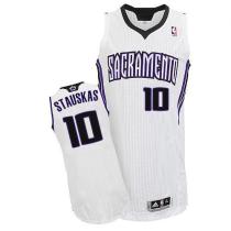 Sacramento Kings -10 Nik Stauskas White Revolution 30 Stitched NBA Jersey Sacramento Kings -10 Nik Stauskas White Revolution 30 Stitched NBA Jersey