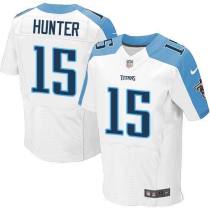 Nike Tennessee Titans -15 Justin Hunter White Stitched NFL Elite Jersey Nike Tennessee Titans -15 Justin Hunter White Stitched NFL Elite Jersey