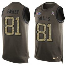 Nike Bills -81 Marcus Easley Green Stitched NFL Limited Salute To Service Tank Top Jersey Nike Bills -81 Marcus Easley Green Stitched NFL Limited Salute To Service Tank Top Jersey