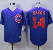 Chicago Cubs -14 Ernie Banks Blue New Cool Base Stitched MLB Jersey Chicago Cubs -14 Ernie Banks Blue New Cool Base Stitched MLB Jersey