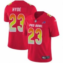 Nike Bills -23 Micah Hyde Red Stitched NFL Limited AFC 2018 Pro Bowl Jersey Nike Bills -23 Micah Hyde Red Stitched NFL Limited AFC 2018 Pro Bowl Jersey