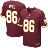 Nike Washington Redskins -86 Jordan Reed Burgundy Red Team Color Men's Stitched NFL Elite Jersey