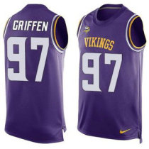 Nike Minnesota Vikings -97 Everson Griffen Purple Team Color Stitched NFL Limited Tank Top Jersey Nike Minnesota Vikings -97 Everson Griffen Purple Team Color Stitched NFL Limited Tank Top Jersey