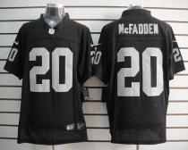 Nike Oakland Raiders #20 Darren McFadden Black Team Color Men's Stitched NFL Elite Jersey Nike Oakland Raiders #20 Darren McFadden Black Team Color Men's Stitched NFL Elite Jersey
