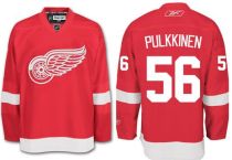 Detroit Red Wings -56 Teemu Pulkkinen Red Stitched NHL Jersey Detroit Red Wings -56 Teemu Pulkkinen Red Stitched NHL Jersey
