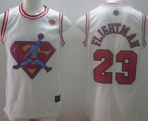 Chicago Bulls -23 Michael Jordan White Flightman Stitched NBA Jersey Chicago Bulls -23 Michael Jordan White Flightman Stitched NBA Jersey