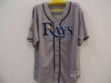 Tampa Bay Rays #19 Scott Kazmir Stitched Grey MLB Jersey