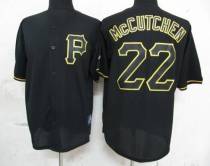 Pittsburgh Pirates #22 Andrew McCutchen Black Fashion Stitched MLB Jersey Pittsburgh Pirates #22 Andrew McCutchen Black Fashion Stitched MLB Jersey