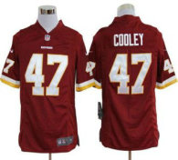 Nike Redskins -47 Chris Cooley Burgundy Red Team Color Stitched NFL Game Jersey