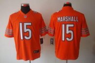 Nike Bears -15 Brandon Marshall Orange Alternate Stitched NFL Limited Jersey