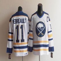 CCM Throwback Buffalo Sabres -11 Perreault White Stitched NHL Jersey CCM Throwback Buffalo Sabres -11 Perreault White Stitched NHL Jersey