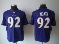 Nike Ravens -92 Haloti Ngata Purple Team Color Men Stitched NFL Limited Jersey
