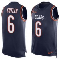 Nike Bears -6 Jay Cutler Navy Blue Team Color Stitched NFL Limited Tank Top Jersey Nike Bears -6 Jay Cutler Navy Blue Team Color Stitched NFL Limited Tank Top Jersey