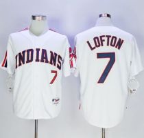 Cleveland Indians -7 Kenny Lofton White 1978 Turn Back The Clock Stitched MLB Jersey Cleveland Indians -7 Kenny Lofton White 1978 Turn Back The Clock Stitched MLB Jersey