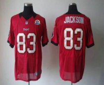 Nike Buccaneers -83 Vincent Jackson Red Team Color With Hall of Fame 50th Patch Stitched NFL Elite J Nike Buccaneers -83 Vincent Jackson Red Team Color With Hall of Fame 50th Patch Stitched NFL Elite J