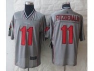 NEW Arizona Cardicals -11 Fitzgerald Grey Jerseys(Vapor Elite)