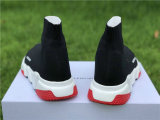 Authentic Balenciaga Speed Trainer black red (women)