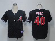 Arizona Diamondbacks #40 JJ Putz Black Stitched MLB Jersey