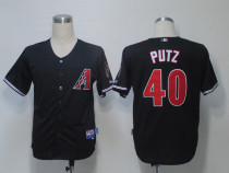 Arizona Diamondbacks #40 JJ Putz Black Stitched MLB Jersey Arizona Diamondbacks #40 JJ Putz Black Stitched MLB Jersey