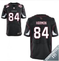 Nike Arizona Cardinals -84 Harman Jersey Black Elite Alternate Jersey