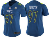 WOMEN'S NFC 2017 PRO BOWL MINNESOTA VIKINGS #97 EVERSON GRIFFEN BLUE GAME JERSEY