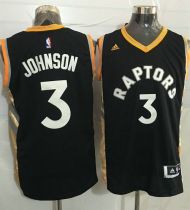 Toronto Raptors -3 James Johnson Black Gold Stitched NBA Jersey Toronto Raptors -3 James Johnson Black Gold Stitched NBA Jersey