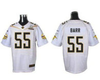 Nike Minnesota Vikings -55 Anthony Barr White 2016 Pro Bowl Stitched NFL Elite Jersey