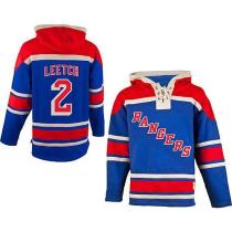 New York Rangers -2 Brian Leetch Blue Sawyer Hooded Sweatshirt Stitched NHL Jersey New York Rangers -2 Brian Leetch Blue Sawyer Hooded Sweatshirt Stitched NHL Jersey