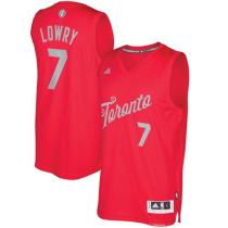 Toronto Raptors -7 Kyle Lowry Red 2016-2017 Christmas Day Stitched NBA Jersey Toronto Raptors -7 Kyle Lowry Red 2016-2017 Christmas Day Stitched NBA Jersey