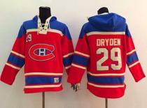 Montreal Canadiens -29 Ken Dryden Red Sawyer Hooded Sweatshirt Stitched NHL Jersey Montreal Canadiens -29 Ken Dryden Red Sawyer Hooded Sweatshirt Stitched NHL Jersey