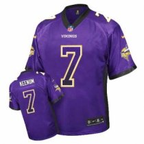 Nike Vikings -7 Case Keenum Purple Team Color Stitched NFL Elite Drift Fashion Jersey Nike Vikings -7 Case Keenum Purple Team Color Stitched NFL Elite Drift Fashion Jersey