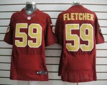 Nike Redskins -59 London Fletcher Burgundy Red Alternate 80TH Throwback Stitched NFL Elite Jersey Nike Redskins -59 London Fletcher Burgundy Red Alternate 80TH Throwback Stitched NFL Elite Jersey