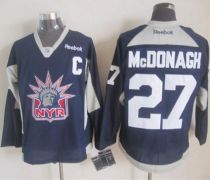 New York Rangers -27 Ryan McDonagh Navy Blue Statue of Liberty Practice Stitched NHL Jersey New York Rangers -27 Ryan McDonagh Navy Blue Statue of Liberty Practice Stitched NHL Jersey