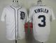 Detroit Tigers #3 Ian Kinsler White Cool Base Stitched MLB Jersey