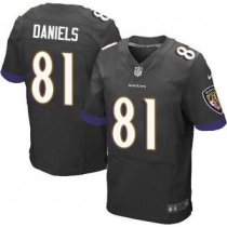 2014 NFL Draft Baltimore Ravens -81 Owen Daniels Black New Elite Jersey 2014 NFL Draft Baltimore Ravens -81 Owen Daniels Black New Elite Jersey