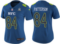 WOMEN'S NFC 2017 PRO BOWL MINNESOTA VIKINGS #84 CORDARRELLE PATTERSON BLUE GAME JERSEY