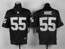 Nike Oakland Raiders #55 Sio Moore Black Team Color Men's Stitched NFL Elite Jersey Nike Oakland Raiders #55 Sio Moore Black Team Color Men's Stitched NFL Elite Jersey